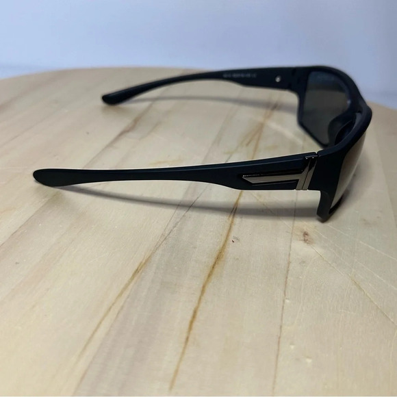 MINCL Black Sunglasses Frames 6210 65-15-135 Unknown RX With Box And Dust Bag - Picture 7 of 10